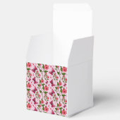 Cute Cherry Butterfly Pattern, Glossy Kawaii Fruit フェイバーボックス (オープン)