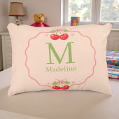 Cute Cherry Dessert Pattern Sweet Aesthetic アクセントクッション