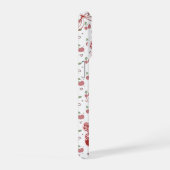 Cute Cherry Phone Case with Hearts & Bows iPhoneケース (右側面)