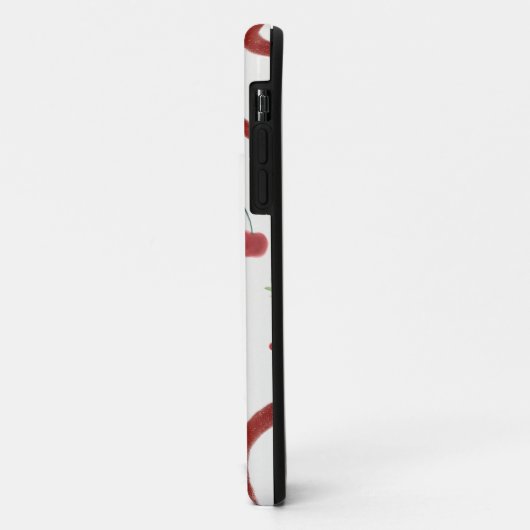 Cute Cherry & Red Ribbon Pattern Phone Case Case-Mate iPhoneケース (裏面/左)
