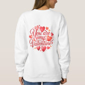 Cute cherub with arrow スウェットシャツ (裏面)