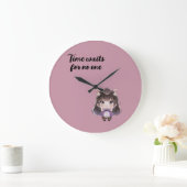 Cute Chibi Clock ラージ壁時計 (ホーム)