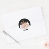 Cute Chibi Couple Love Letter Sticker - Aesthetic  ラウンドシール (封筒)