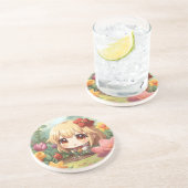 Cute Chibi Gardening コースター (側面)