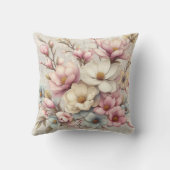 Cute chic girly floral and lace クッション (裏面)