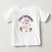 Cute chickadee ベビーTシャツ (正面)