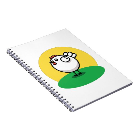 Cute Chicken ノートブック (右側)