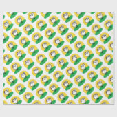 Cute Chicken ラッピングペーパー (フラット)