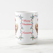 Cute Chicken Christmas Mug コーヒーマグカップ (中央)