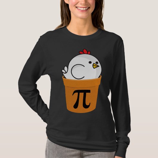 Cute Chicken in the pot   Tシャツ (正面)
