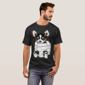 Cute Chihuahua In Your Pocket Christmas Tシャツ (正面フル)