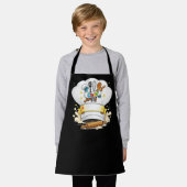 Cute Child Design for Boys & Girls エプロン (着用した状態)