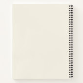 Cute Child Messy Hair Personalize ノートブック (裏面)