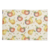 Cute Child's Apple Pear Pillow Case 枕カバー (裏面)