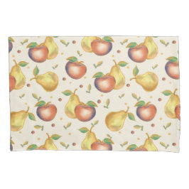 Cute Child's Apple Pear Pillow Case 枕カバー