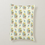 Cute Child's Toy Tea Party Accent Pillow アクセントクッション (裏面(縦))