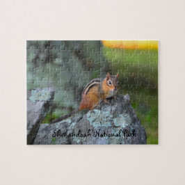 Cute Chipmunk, Shenandoah National Park ジグソーパズル