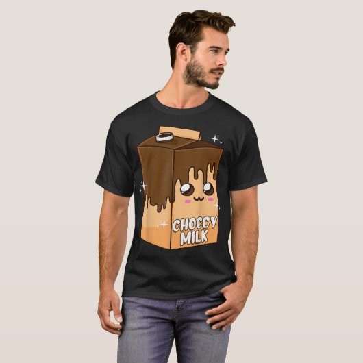 Cute Choccy Milk Kawaii Meme Tシャツ (正面フル)