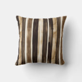 Cute Chocolate Brown Teddy Bear クッション (裏面)