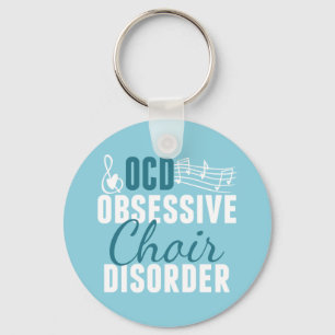 Cute Choir Obsessed キーホルダー