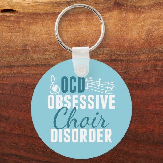 Cute Choir Obsessed キーホルダー (裏面)