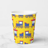 Cute Choo-Choo Kids 1st Birthdayパーティー 紙コップ (左)