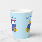 Cute Choo-Choo Kids 1st Birthdayパーティー 紙コップ (右)
