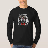 Cute Chow Chow mom dog Tシャツ (正面)