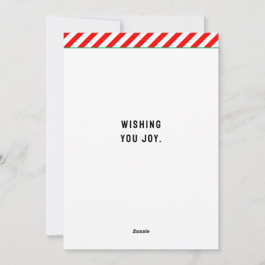 Cute Christmas シーズンカード (裏面)