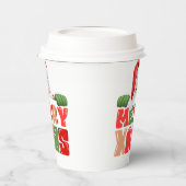 Cute Christmas 紙コップ (左)