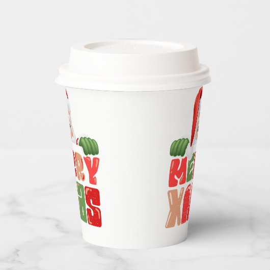 Cute Christmas 紙コップ (左)