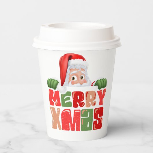 Cute Christmas 紙コップ (裏面)