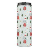 Cute Christmas Cat Pattern – Festive Holiday  タンブラー (裏面)
