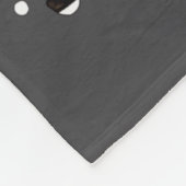 Cute Christmas Chihuahua Sledding In Snow Funny Wi フリースブランケット (角)