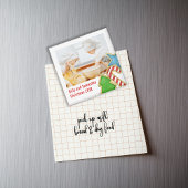 Cute Christmas Cookie Holiday Photo Custom マグネット