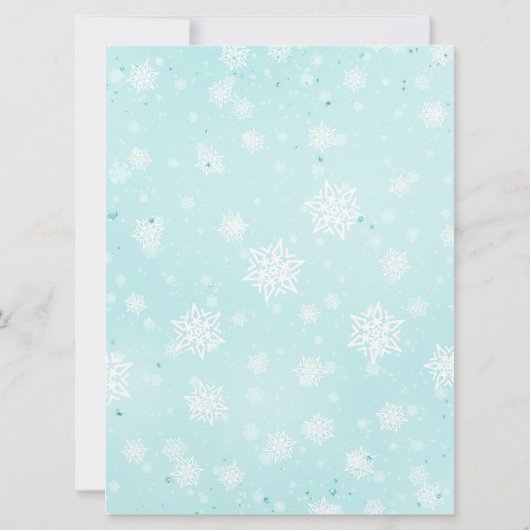 Cute Christmas Cookies and Cocoa Exchange Party 招待状 (裏面)