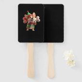 Cute Christmas Corgi Classic T-Shirt ハンドファン (正面&裏面)