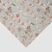 Cute Christmas Dogs 薄葉紙 (詳細)