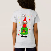 Cute Christmas elf Tシャツ (裏面)