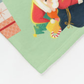 Cute Christmas Fleece Blanket フリースブランケット (角)