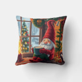 Cute Christmas gnome クッション (裏面)