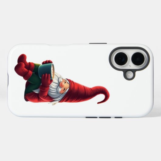 Cute Christmas gnome  Case-Mate iPhoneケース (裏面 (横))