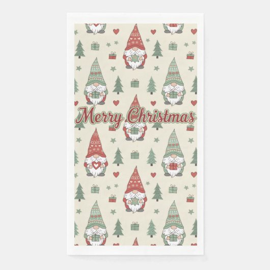 Cute Christmas Gnome Scandinavian (正面)