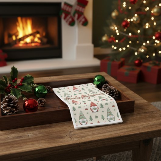 Cute Christmas Gnome Scandinavian