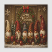 Cute Christmas Gnomes Merry (正面)