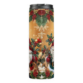 Cute Christmas Gnomes Merry Christmas Festive タンブラー (裏面)