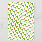 Cute Christmas Icons Scallop CUSTOM Holiday Party メニュー (裏面)