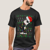 Cute Christmas jumper with cat motif Tシャツ (正面)