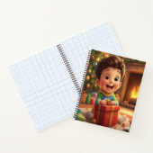 Cute Christmas Kid Gift Notebook ノートブック (内部)