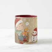 cute christmas mug マグカップ (中央)
